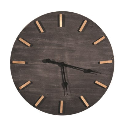 Round Wood Clock