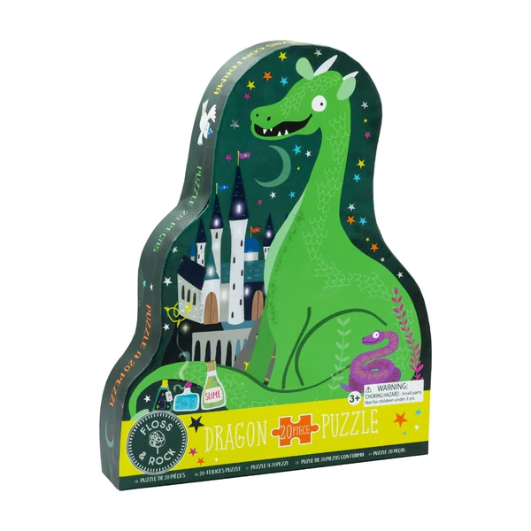 Floss &amp; Rock Jigsaw Puzzle 20 piece In Shaped Box