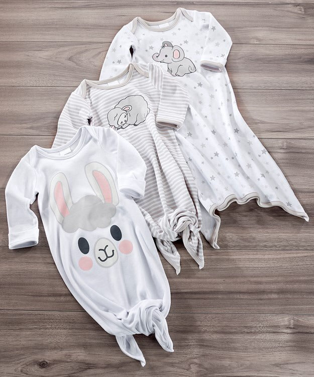Lil’ Llama Sleep Gown 0-6 months Asstd