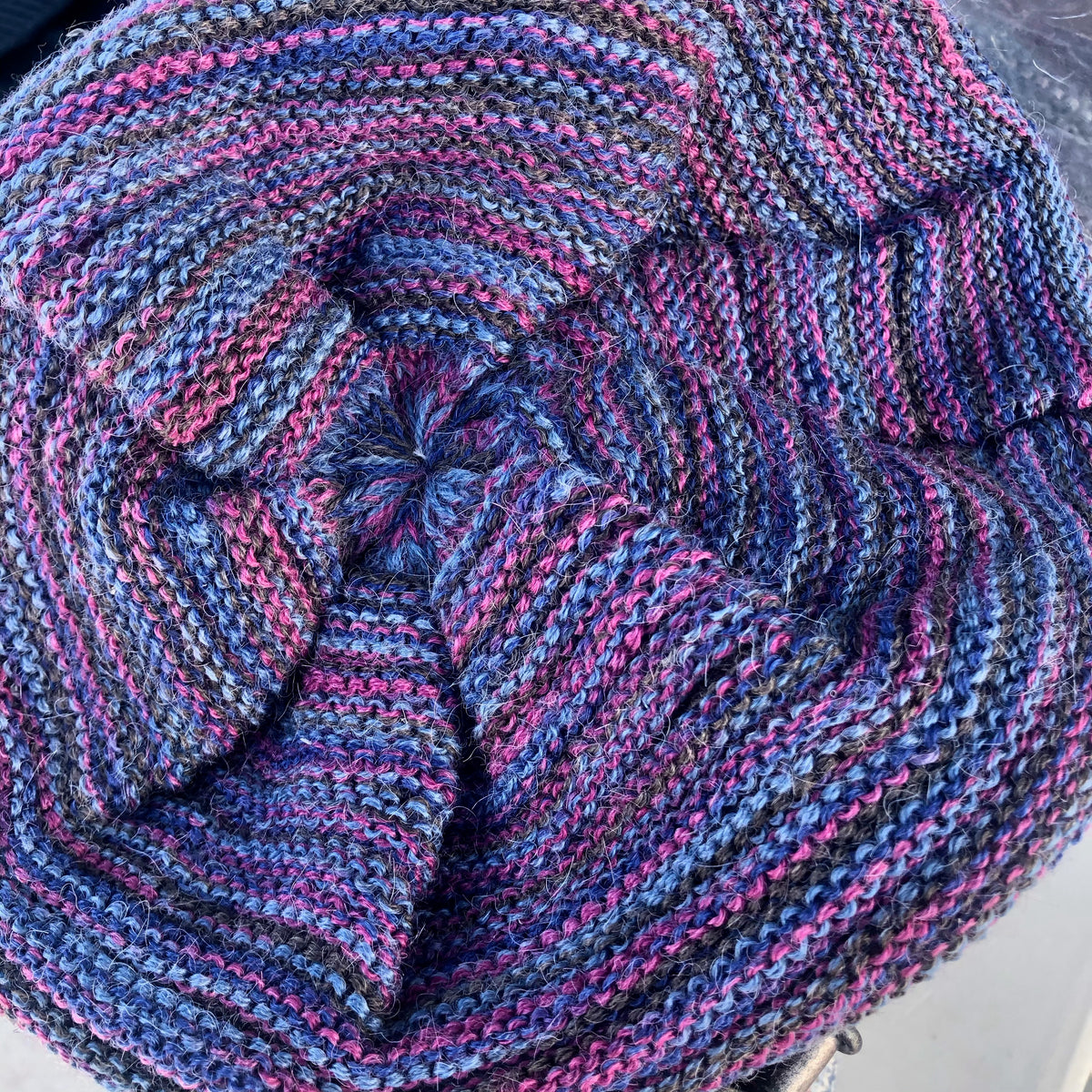 Alpaca Knitted Slouchie Hat