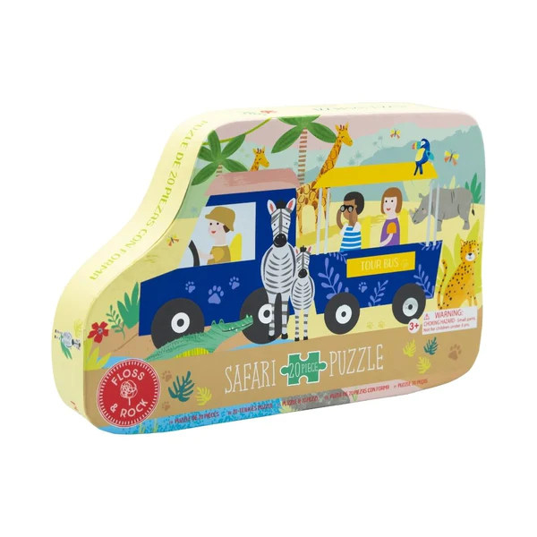 Floss &amp; Rock Jigsaw Puzzle 20 piece In Shaped Box