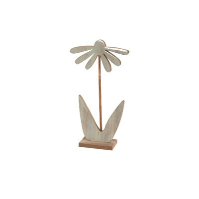 Wood Daisy Table Decor