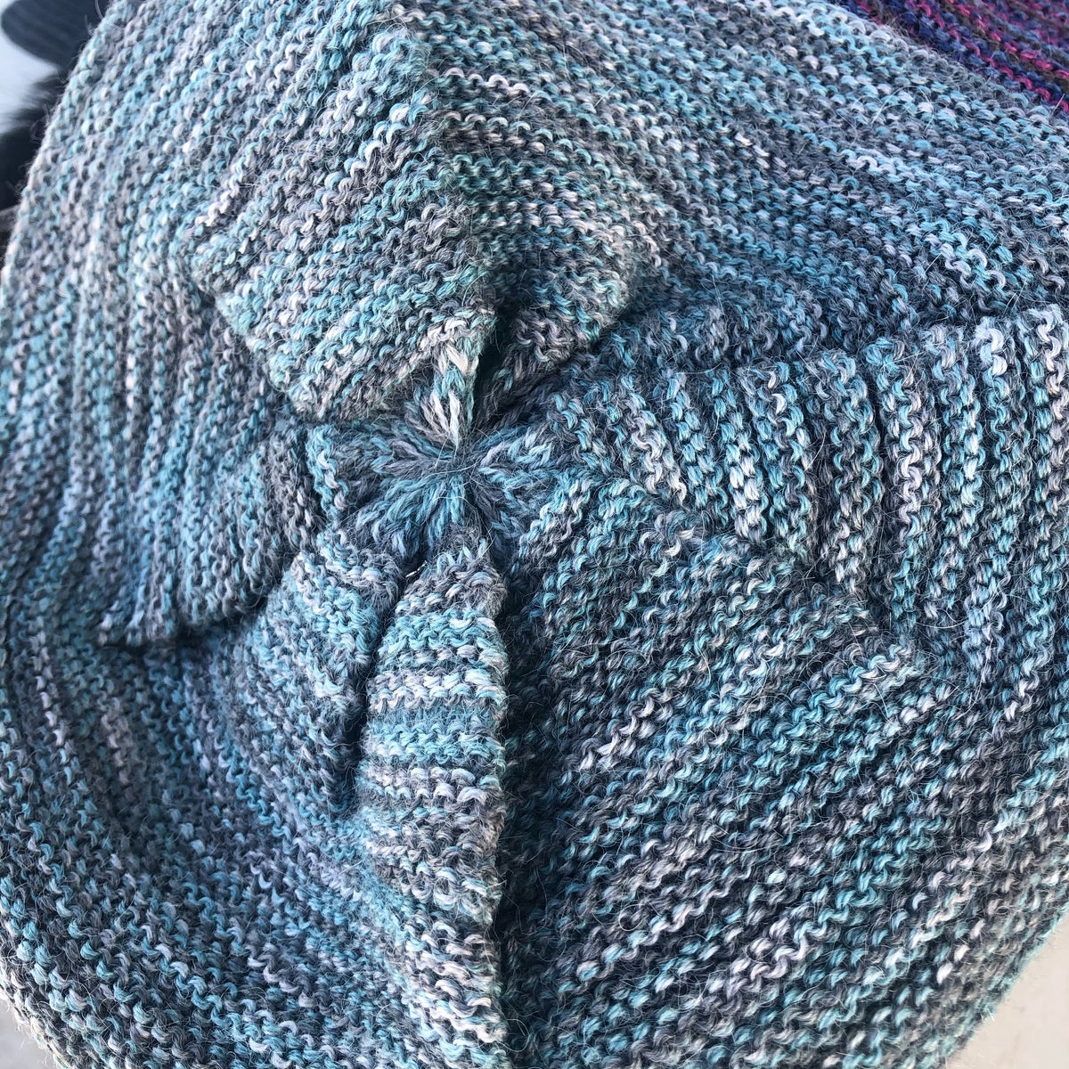 Alpaca Knitted Slouchie Hat