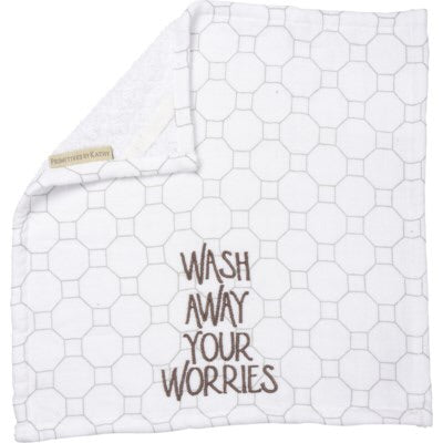 Wash Away Your Worries Washcloth