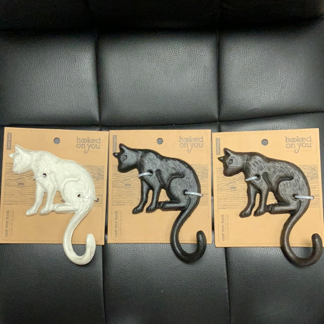 Hooked On You Cast Iron Wall Hook