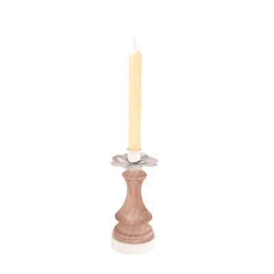 Flower Top Taper Candle Holder