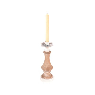 Flower Top Taper Candle Holder