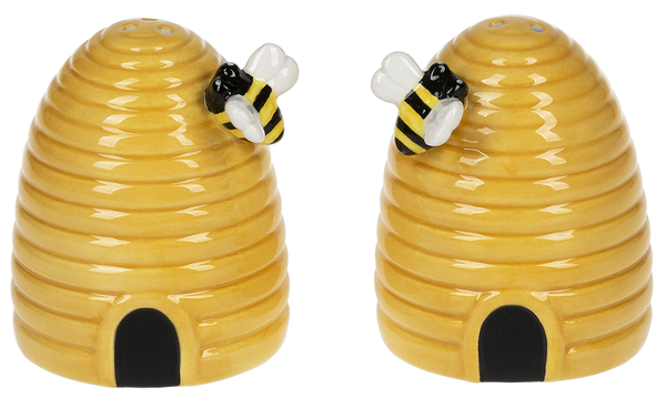 Beehive Salt &amp; Pepper Shakers