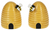 Beehive Salt & Pepper Shakers