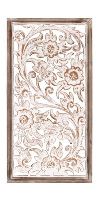 Brown Metal Wall Art Carving