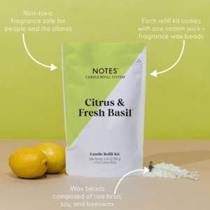 NOTES Refillable Candle  System