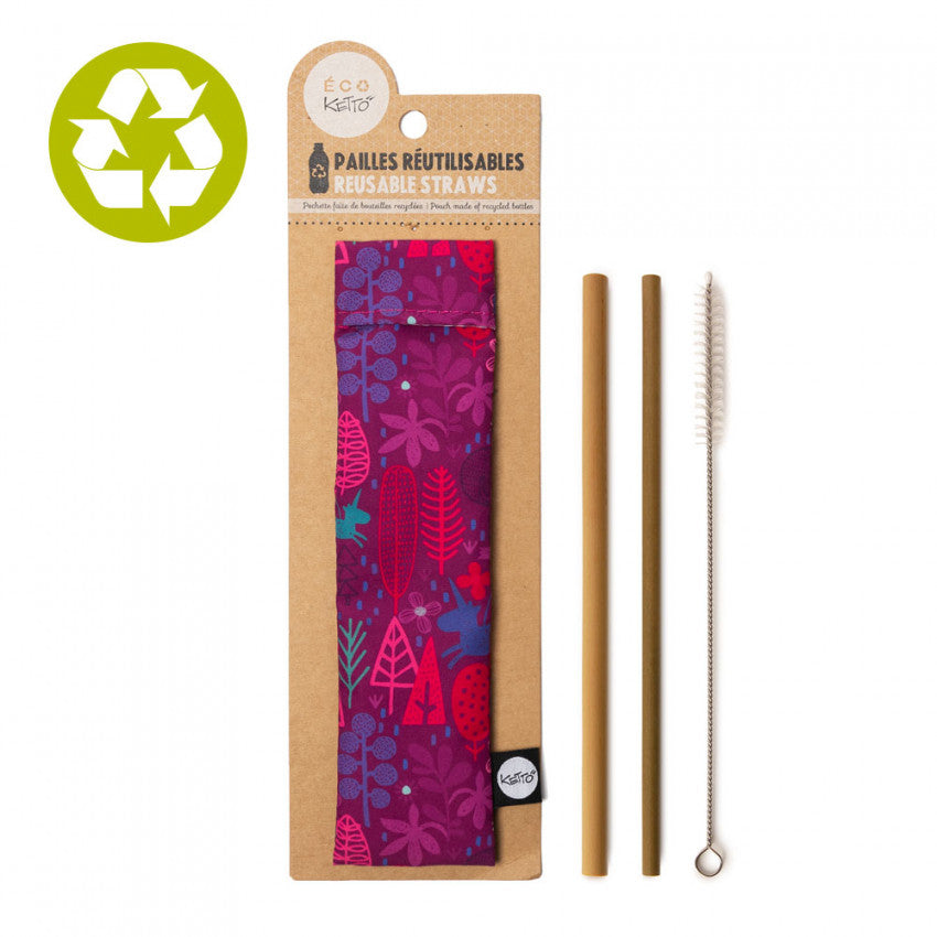 Eco Ketto - Reusable Bamboo Straws