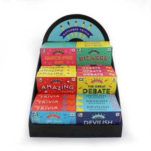 Ginger Fox Matchbook Trivia Games