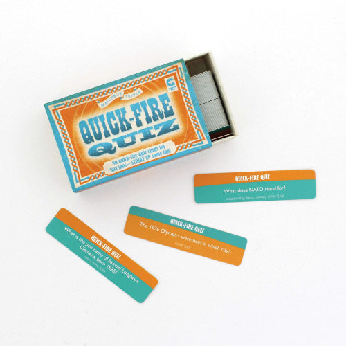 Ginger Fox Matchbook Trivia Games